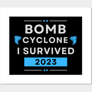 Bomb Cyclone - I Survived 2023 Posters and Art